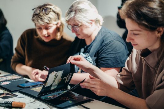 Mariami Giunashvili residency at WIK 2025 by ojciech Chrubasik